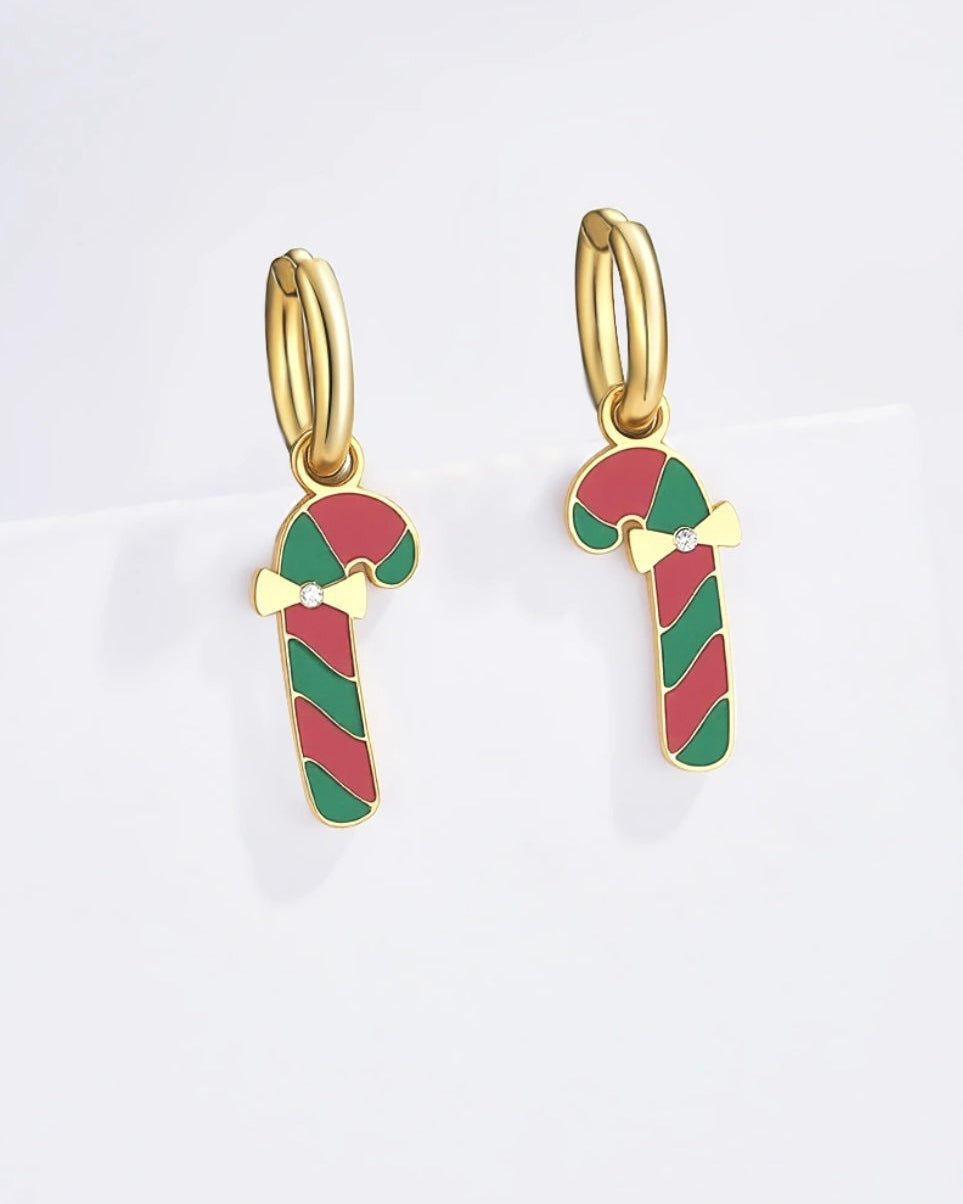 Orecchini Candy Canes