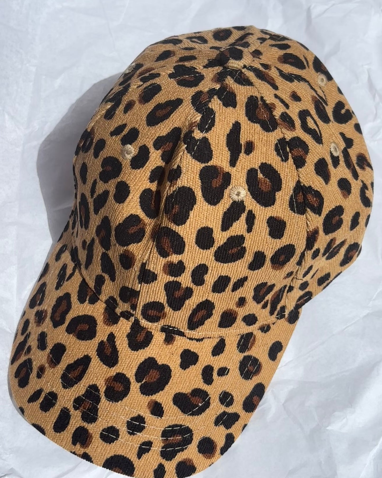 Cappellino leopardato