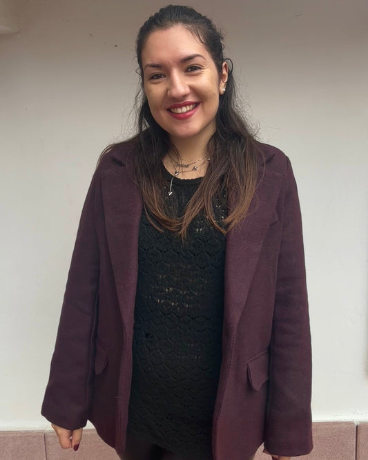 Giacca monopetto in lana