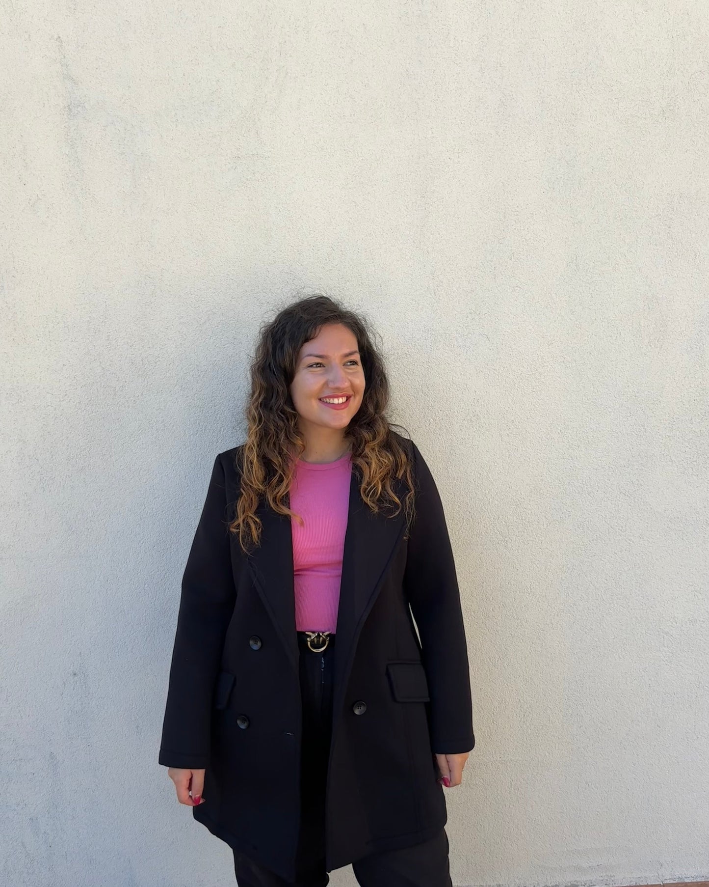 Cappotto strutturato a doppio petto