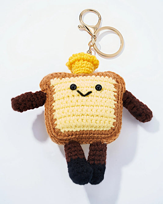 Portachiavi toast per borsa