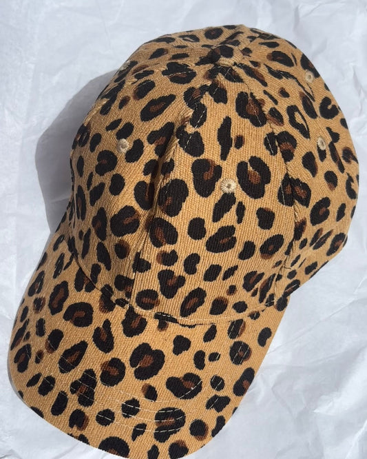 Cappellino leopardato