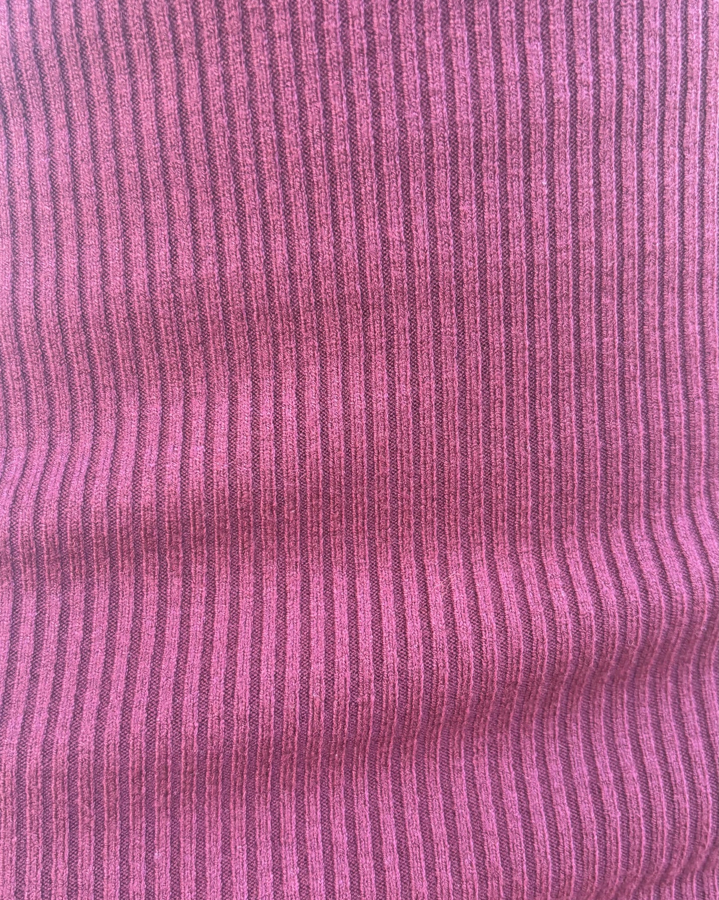 Abito a costine con maglia