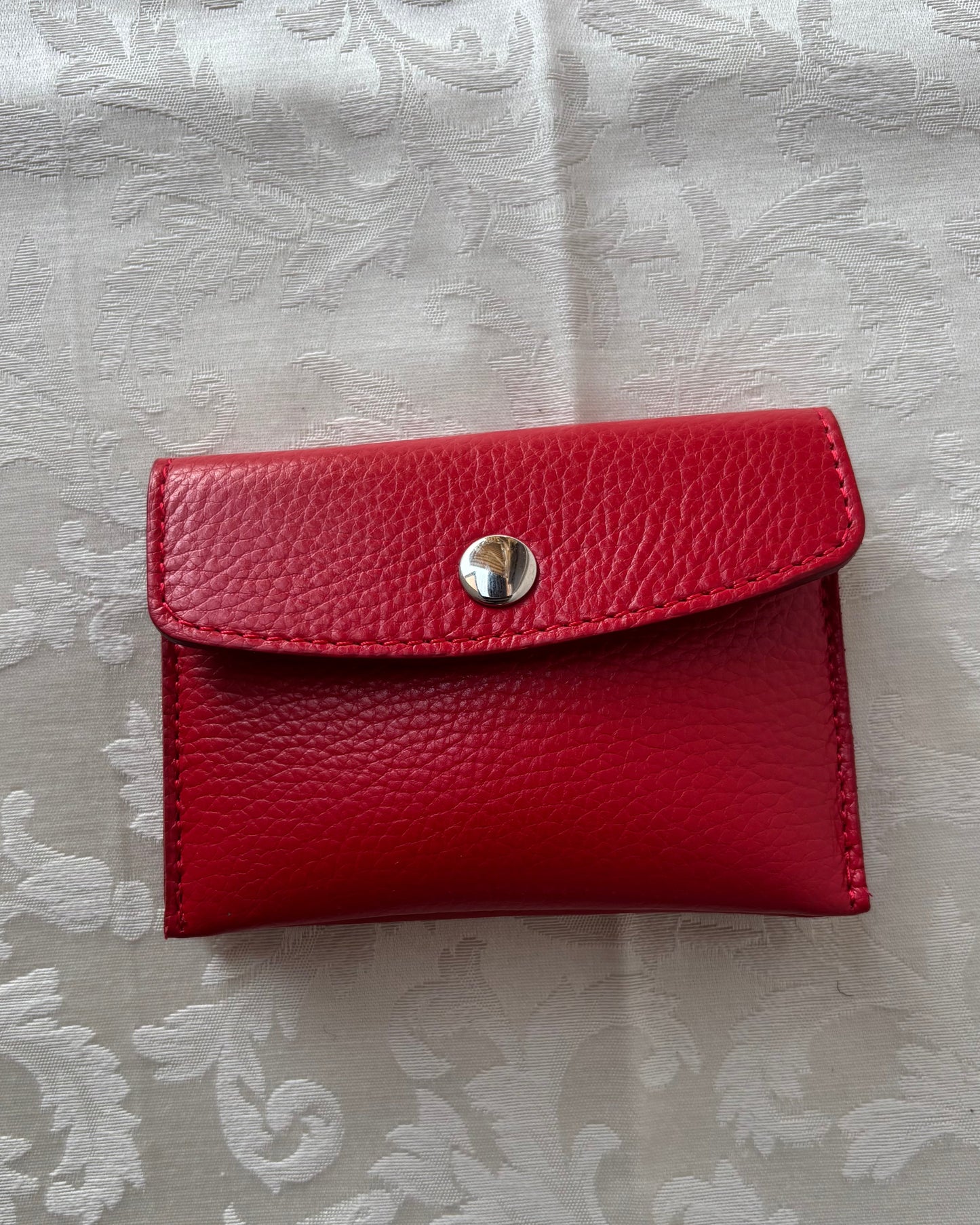 Portamonete in vera pelle